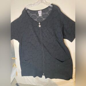 Black Women's Swim Coverup